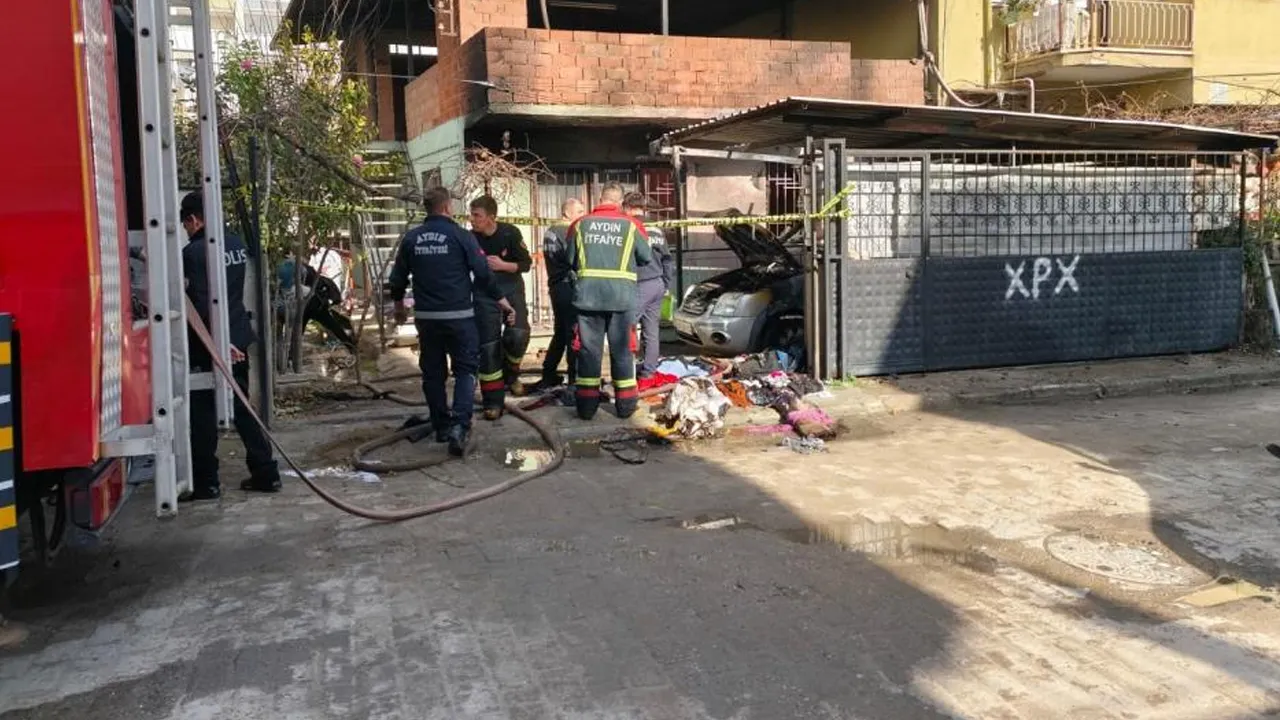 Aydın'da korkunç olay! Evi ve arabasını yakıp kafasına sıktı
