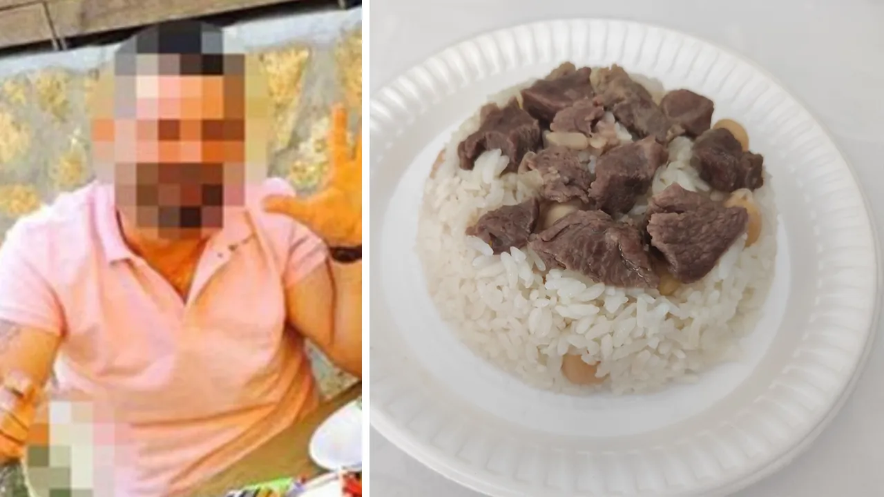 Bu nasıl hayır? Babası için 500 kilo domuz etli pilav dağıttı