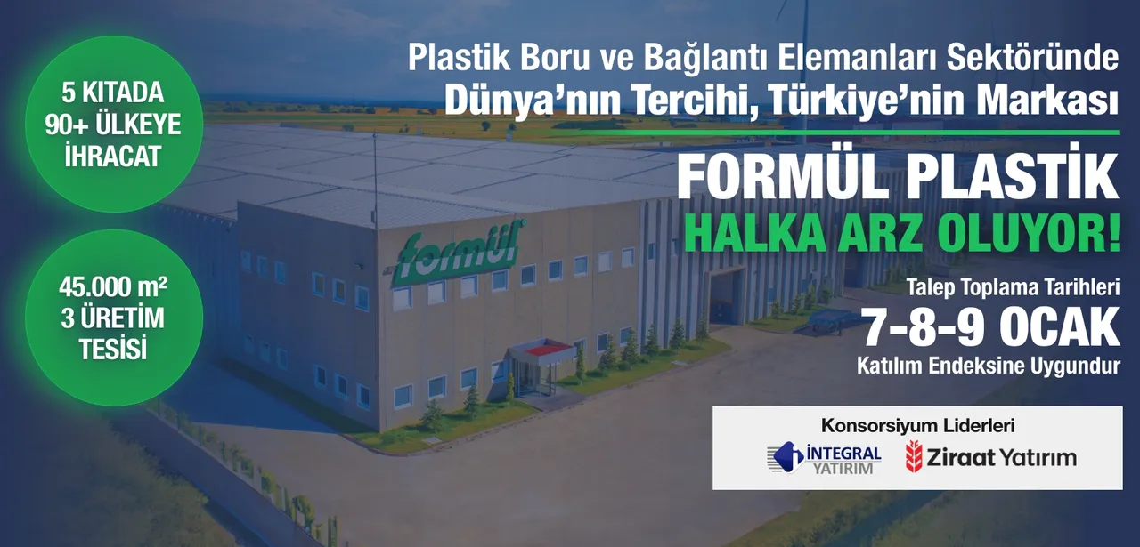 Formül Plastik halka arz oluyor! Formül Plastik (FRMPL) kaç lot verir, katılım endeksine uygun mu?