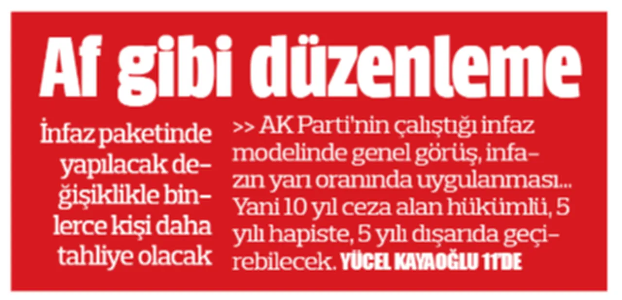 Bir hafta önce duyurmuştuk...