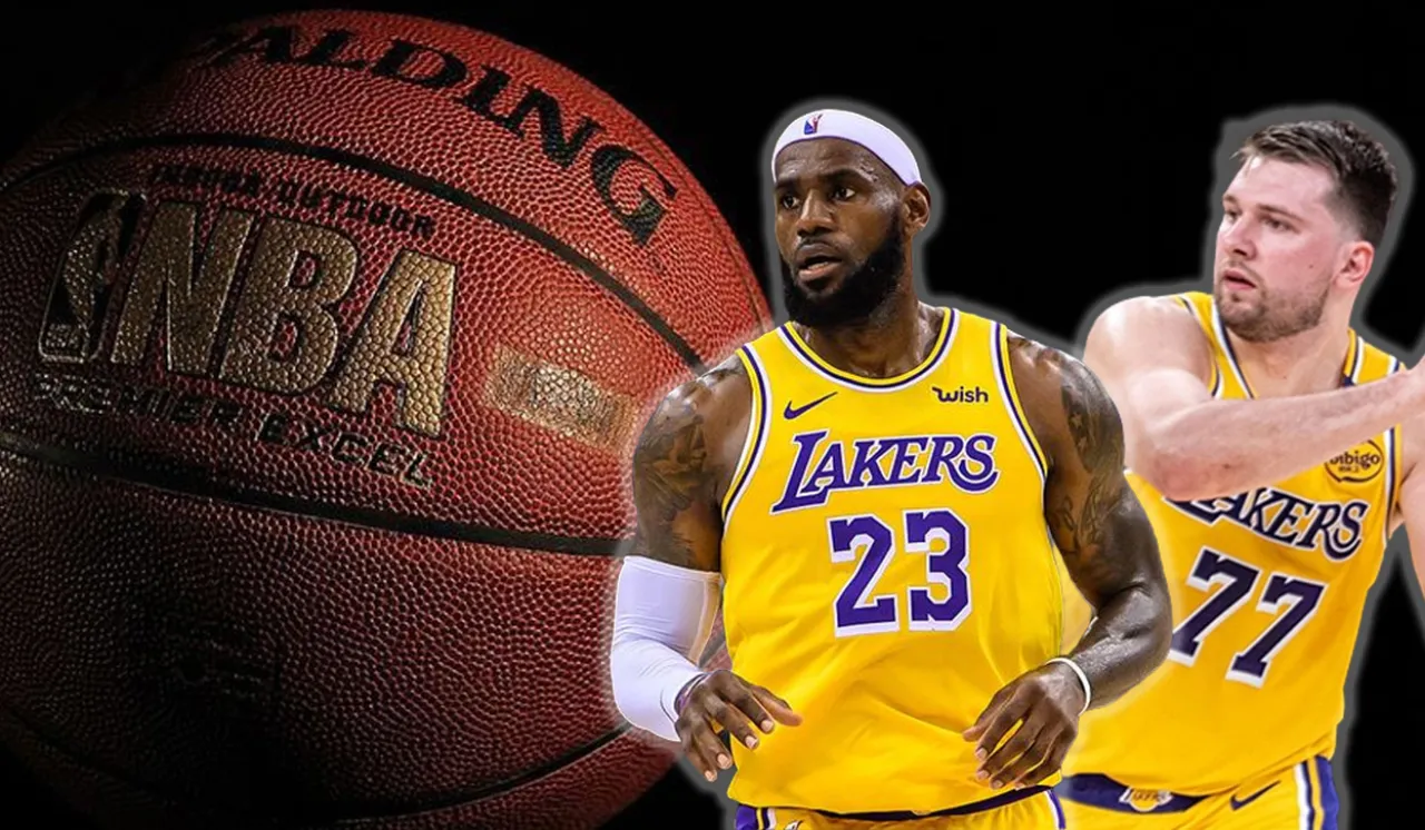 Lebron ve Doncic yıldızlaştı, Lakers parkede güldü