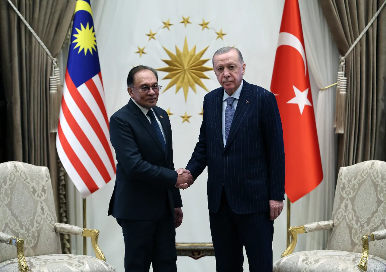Malezya Başbakanı Ankara'da: Erdoğan-Enver İbrahim'den ortak basın açıklaması
