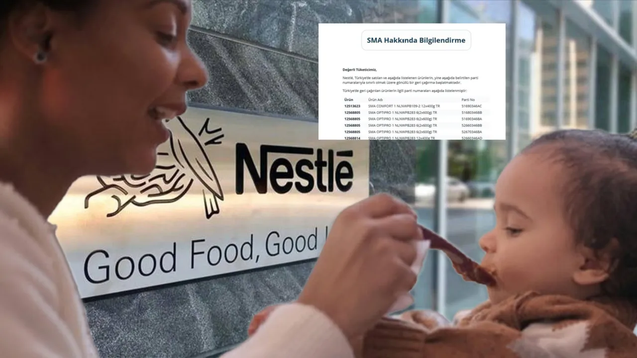 Nestlé zehirlenme riski nedeniyle Türkiye’deki bebek mamalarını toplatıyor: İşte riskli ürünler ve parti numaraları 