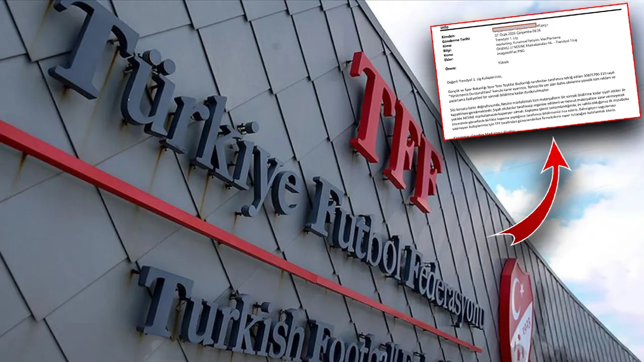 TFF'den tüm kulüplere 'bahis' talimatı: İsimler tek tek kaldırıldı, 'siyah etiket' detayı dikkat çekti