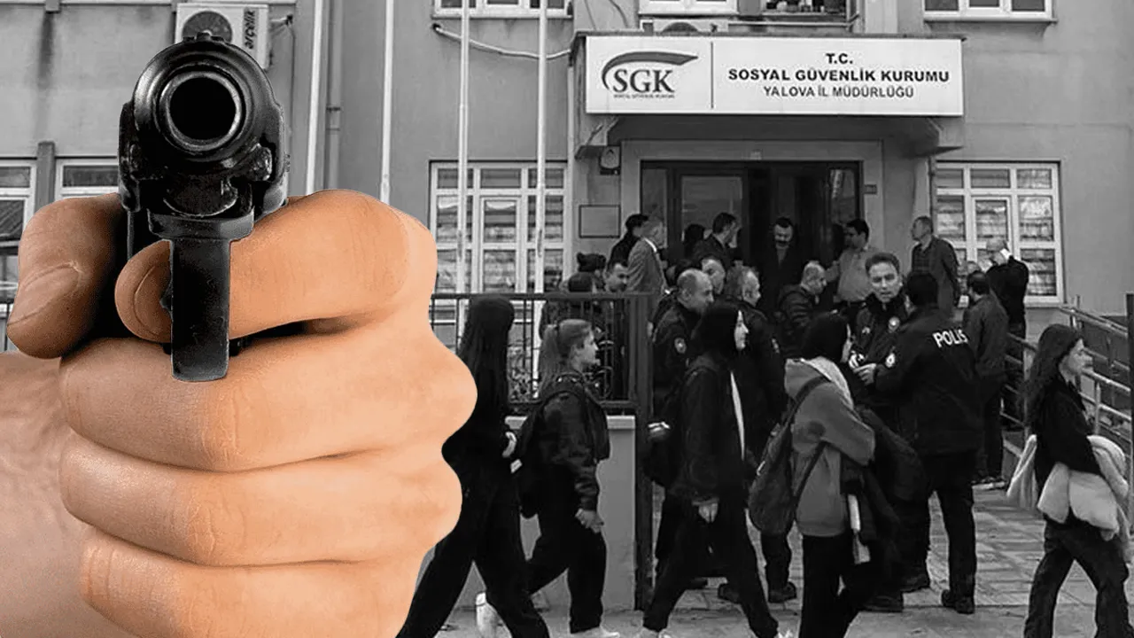 Yalova SGK binasında kurum avukatına silahlı saldırı!