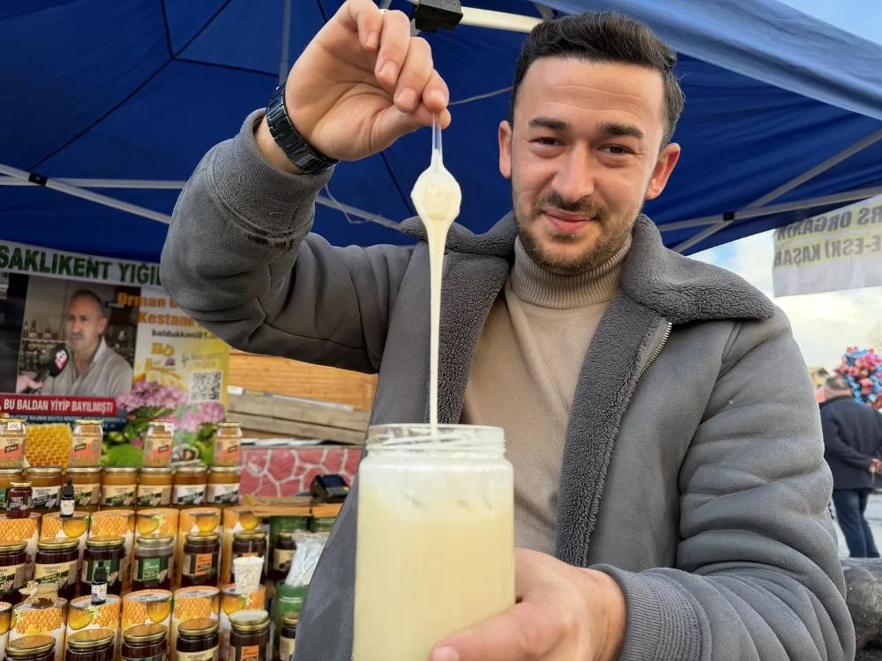 Bozulmuş sanan da var! Beyaz balı gören şaşırıyor... Sağlık deposu