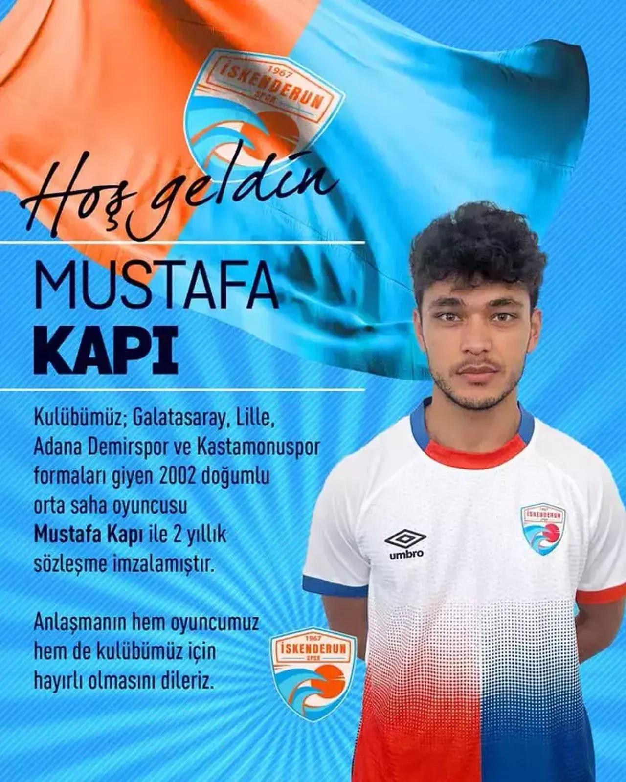 İskenderunspor'un transfer açıklaması