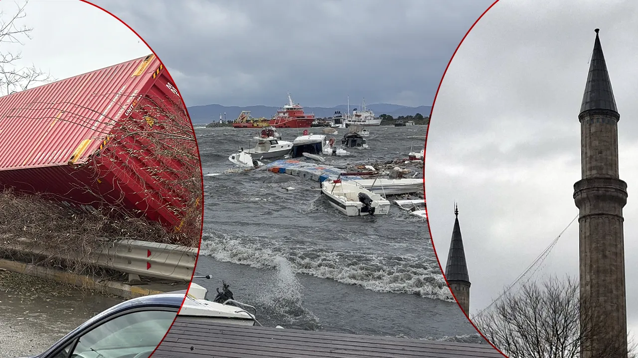 İSTANBUL FIRTINAYA TESLİM