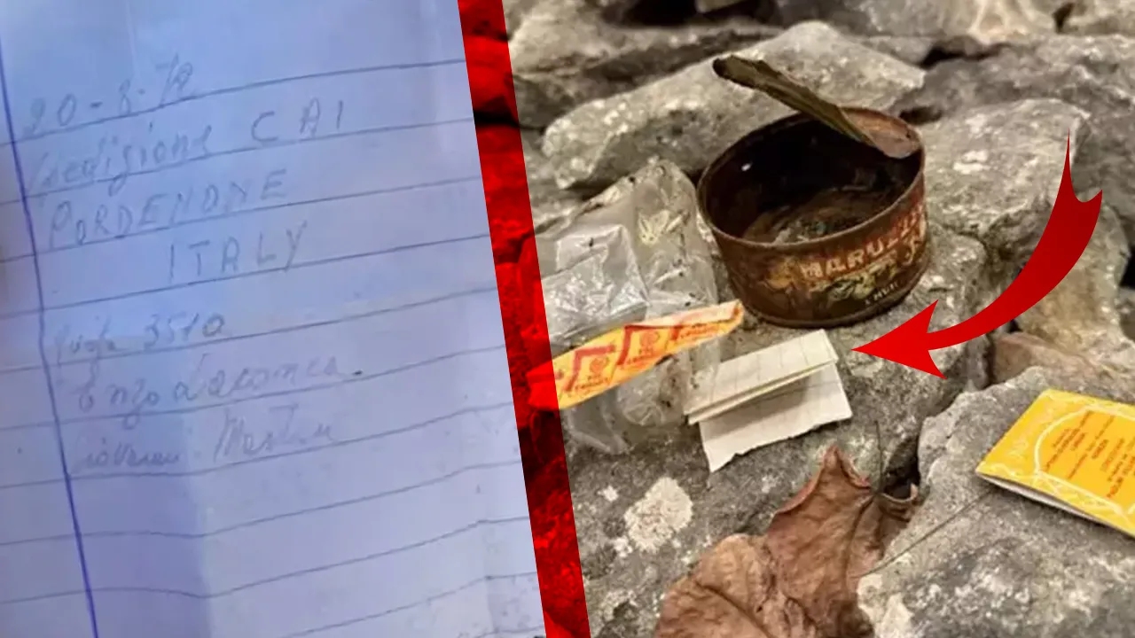 Kaçkar Dağları'nın zirvesine bırakılan not, 54 yıl sonra bulundu