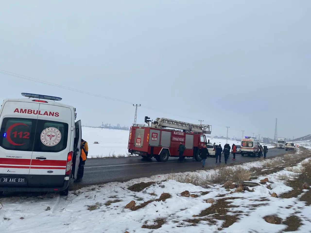 Kayseride iki otomobil çarpıştı: Öğretmenler yaralandı