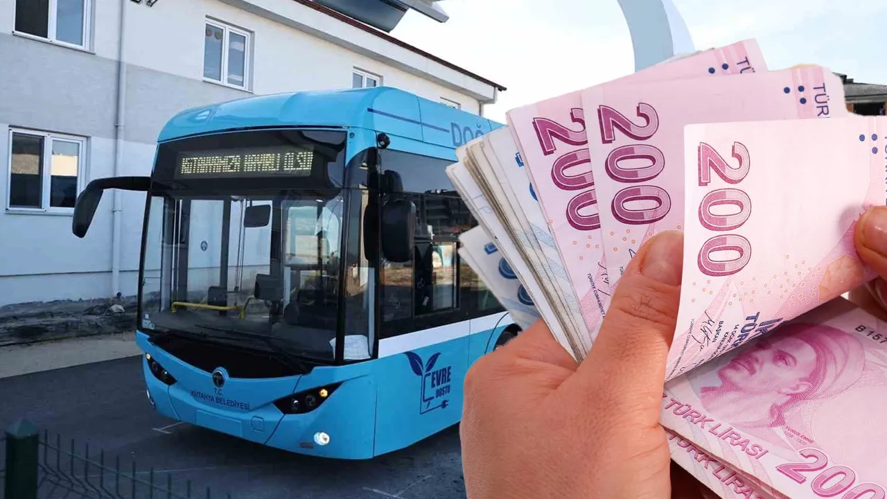 Kütahya'da toplu taşıma ücretlerine zam geldi! İşte güncel tarifeler
