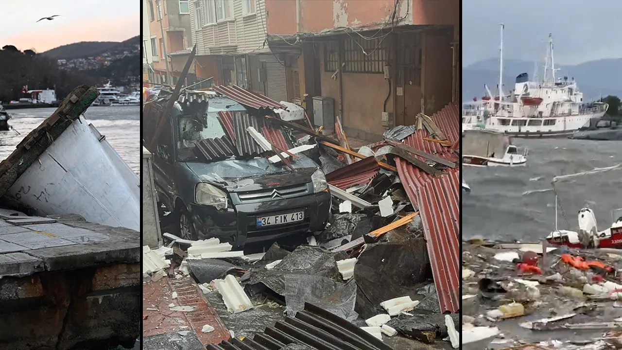 Megakent fırtına kabusu yaşadı! İstanbul Valiliği bilançoyu açıklayıp uyardı