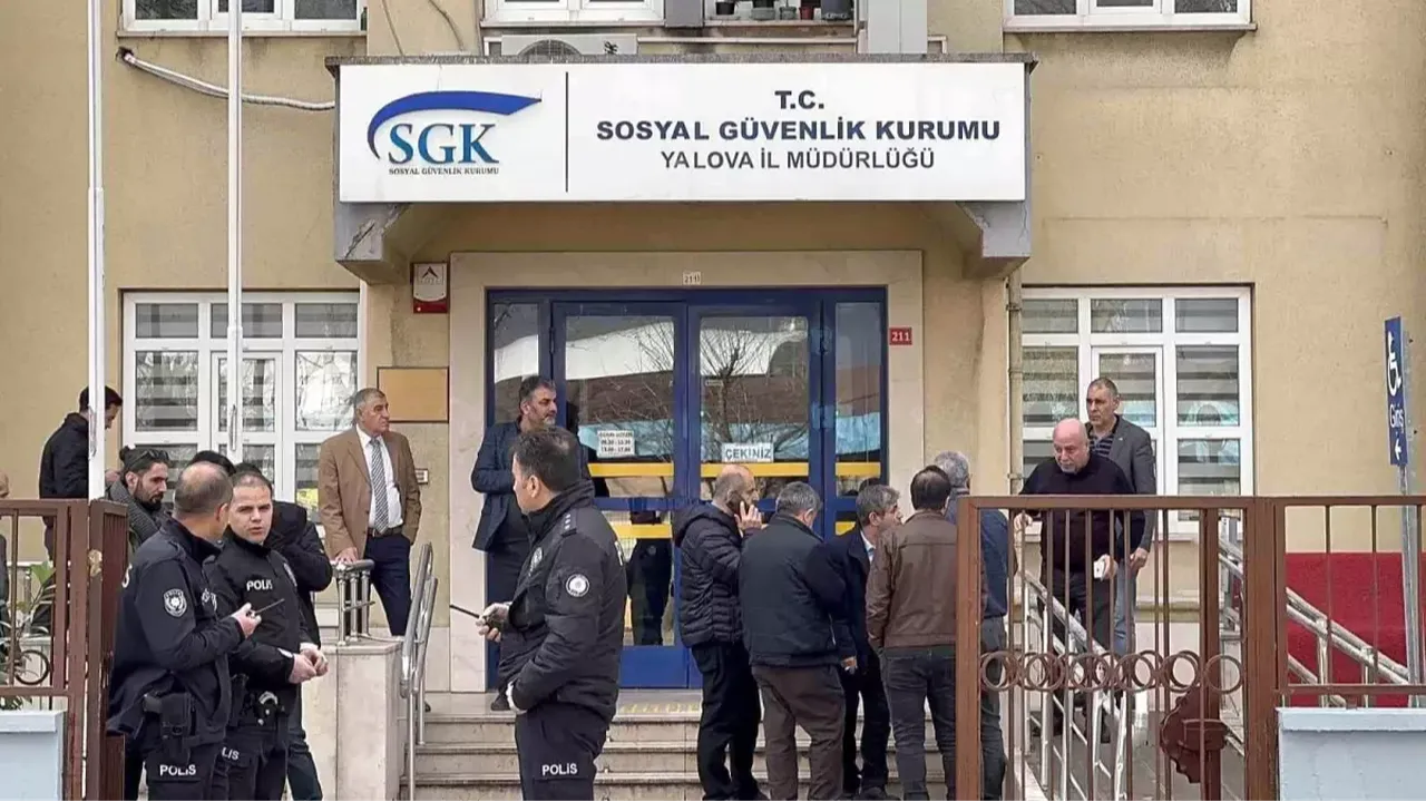 Yalova SGK İl Müdürlüğü binasında avukatı silahla öldüren şüpheli tutulandı