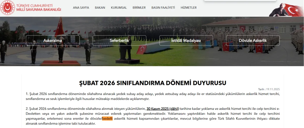 Bedelli askerlik yerleri ne zaman açıklanacak?