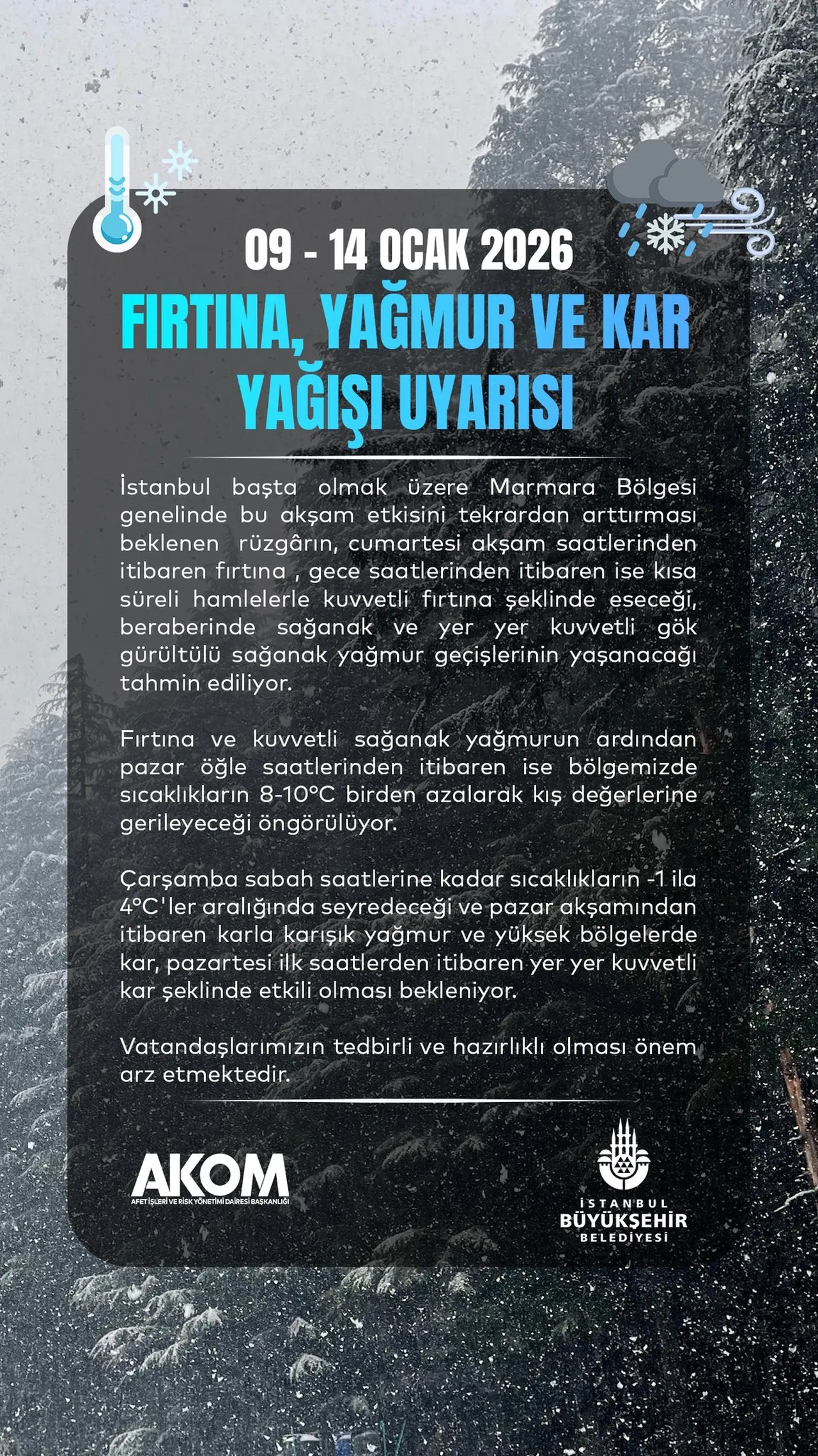 Galatasaray - Fenerbahçe derbisinde hava nasıl olacak, kaç derece? Meteoroloji duyurdu
