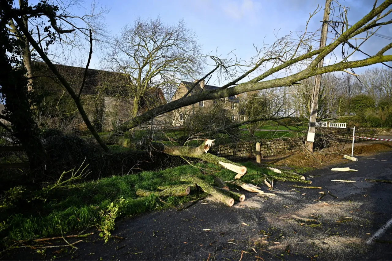 Goretti Fırtınası İngiltere ve Fransayı vurdu: Ulaşım durdu, 100 binlerce hane elektriksiz