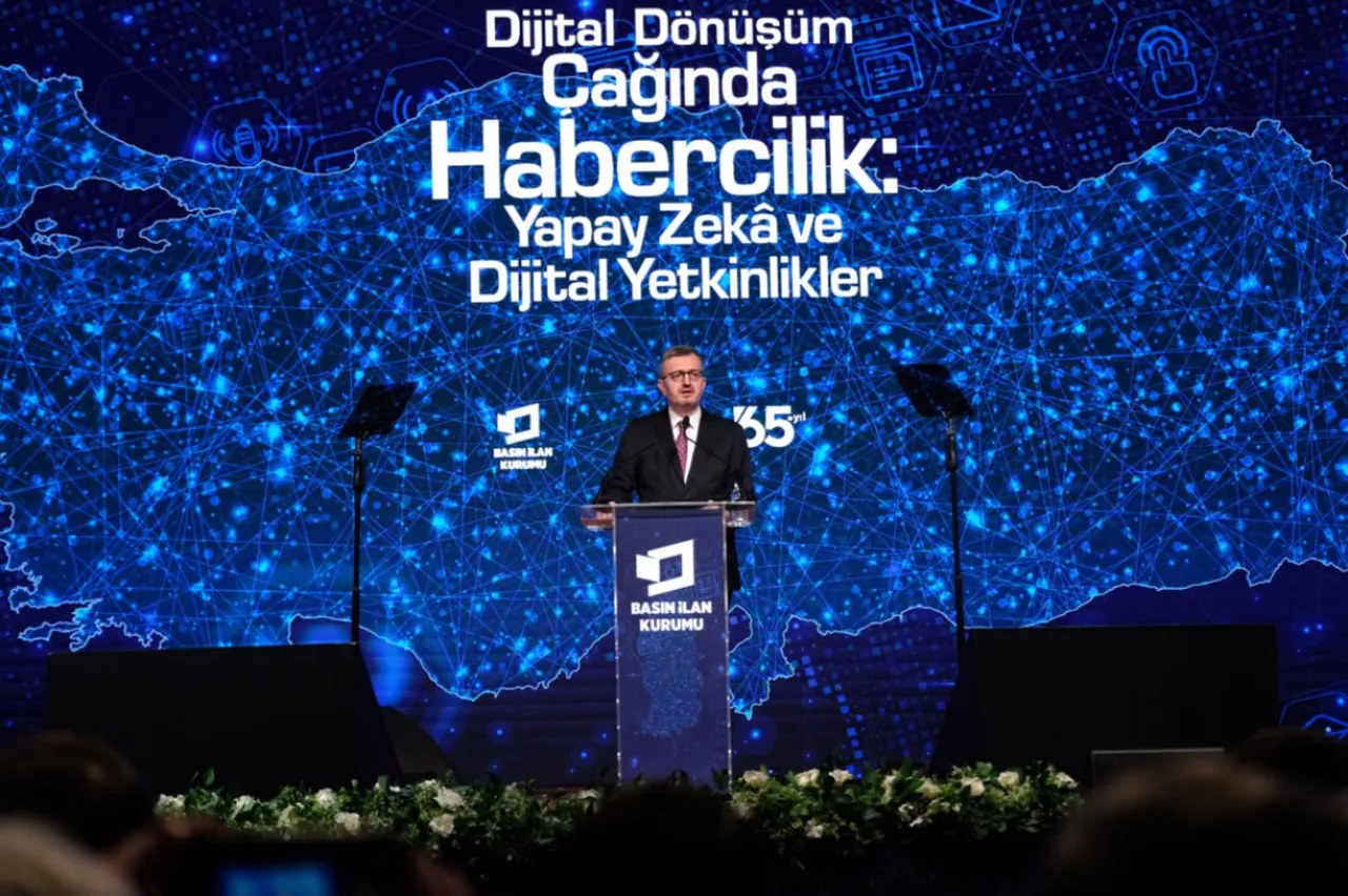 İletişim Başkanı Burhanettin Duran basın mensuplarına seslendi: Sorumluluğu yapay zekaya bırakamayız