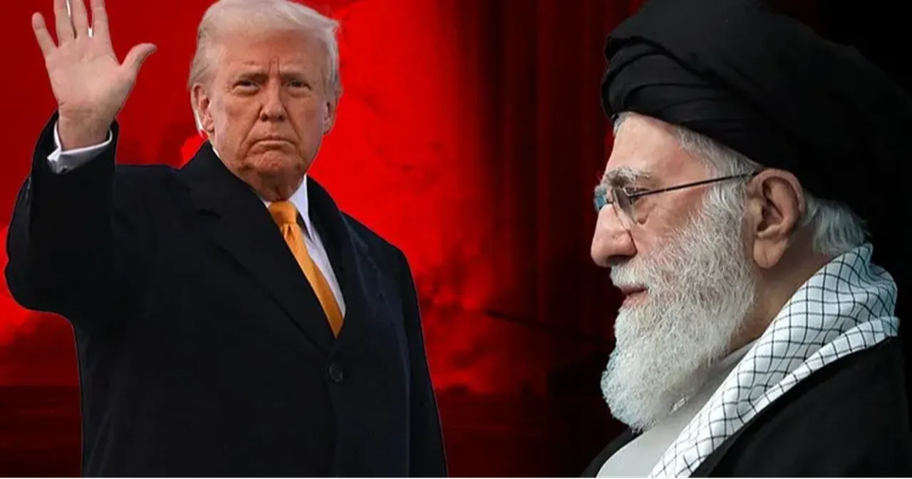 İran lideri Hamaney Trump’ı hedef gösterdi! O da devrilecek