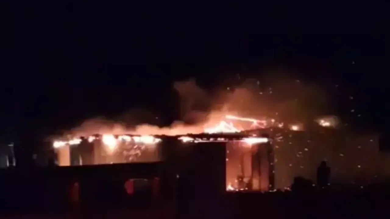 Kırşehir'de sıcak saatler! Yangın hızla yayıldı