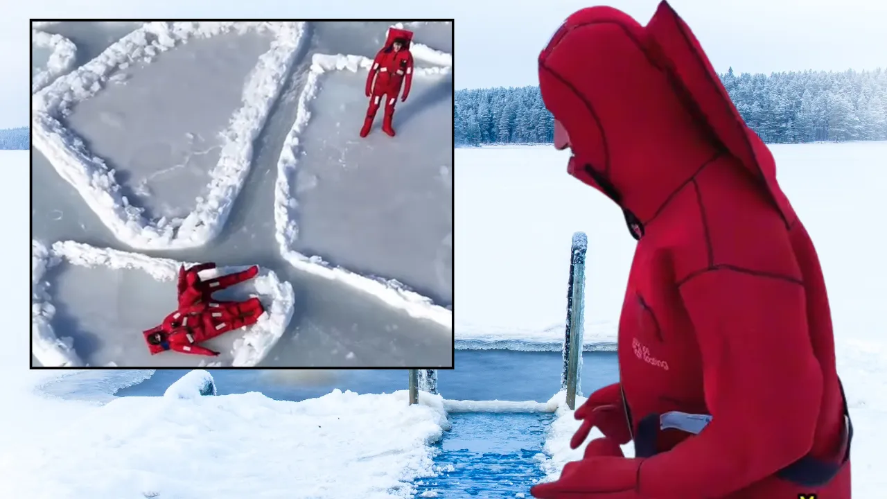 Son günlerin gözde trendi 'buzda yüzme' felaketi getirdi! 'Hayatının tatilini' yapmak için gitmişti...