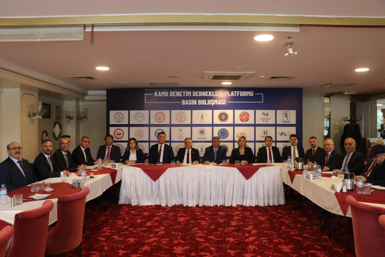 Kamu Denetim Dernekleri Platformu Sözcüsü Talha Demirtaş: Kamu denetimi, devlet yönetiminin vazgeçilmez unsurudur