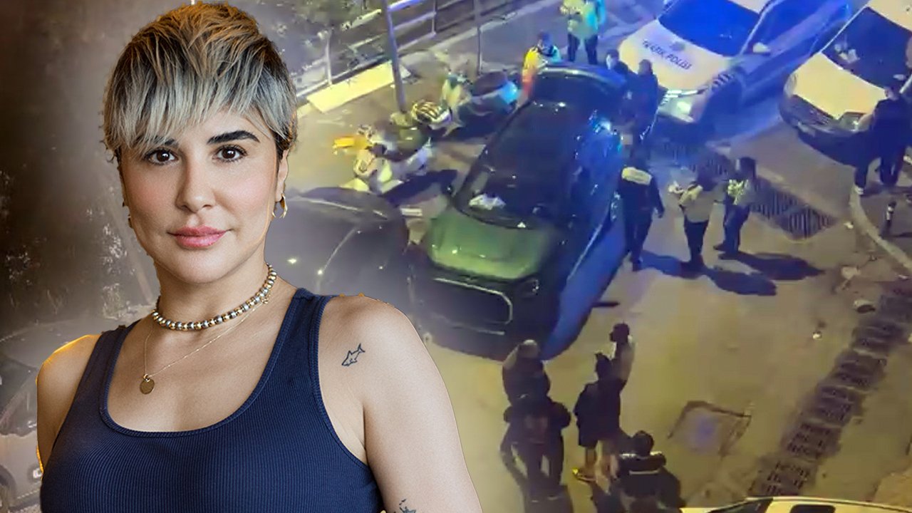 Polisten kaçıp kaza yaptı! Sürücü, spiker Deniz Türkeri çıktı görseli