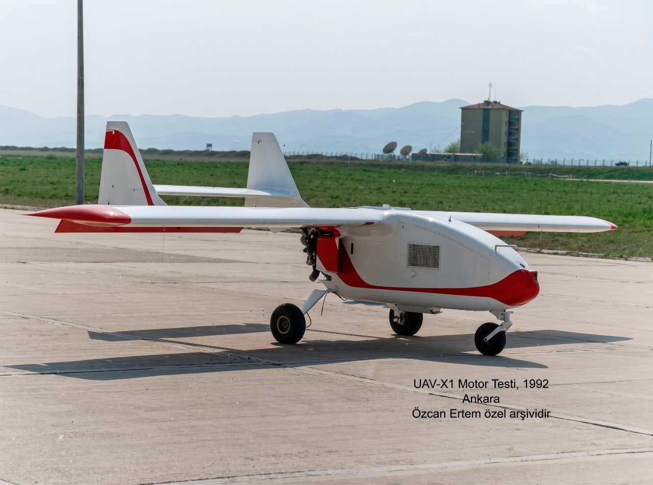 UAV-X1'in restorasyonlu fotoğrafı
