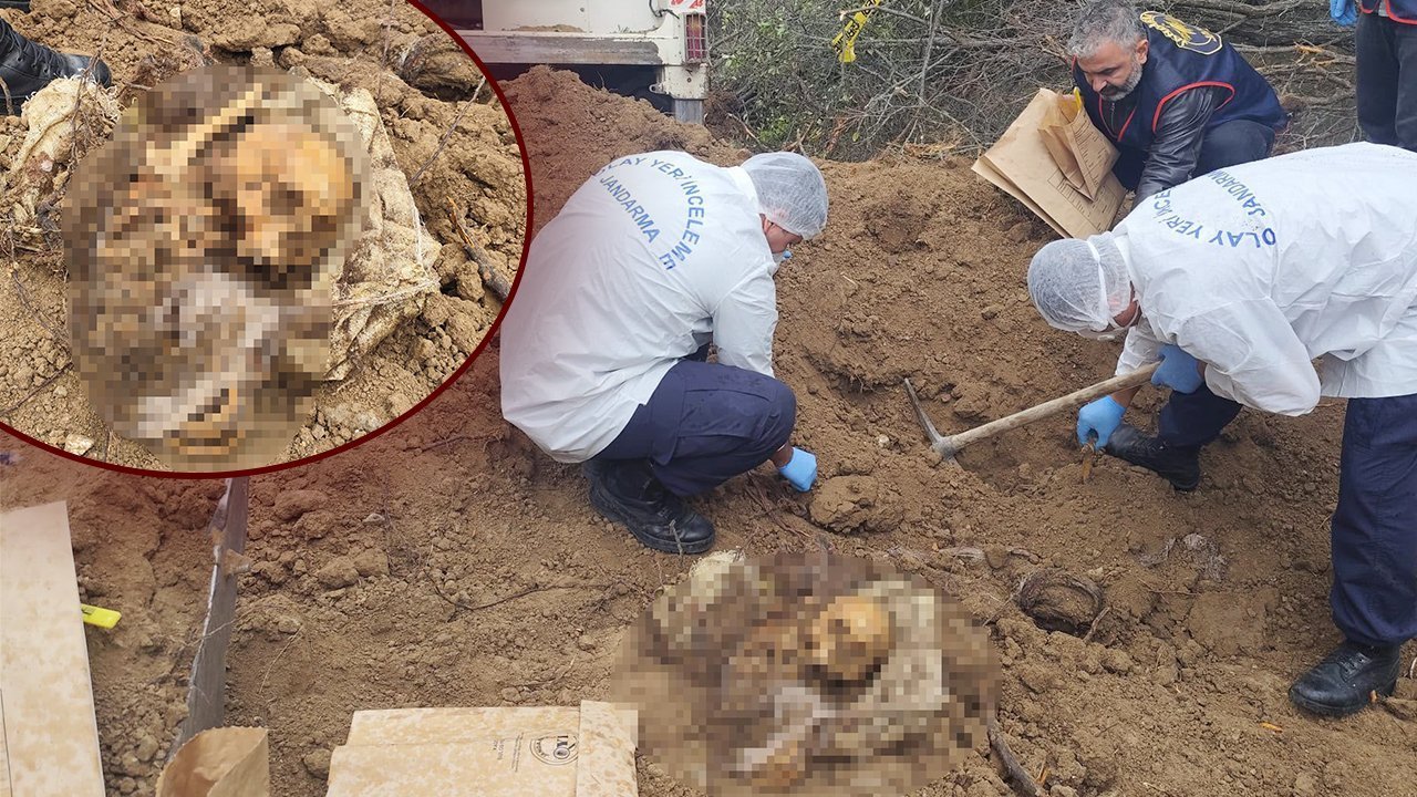 KEMİKLERİ ARAZİDE BULUNDU