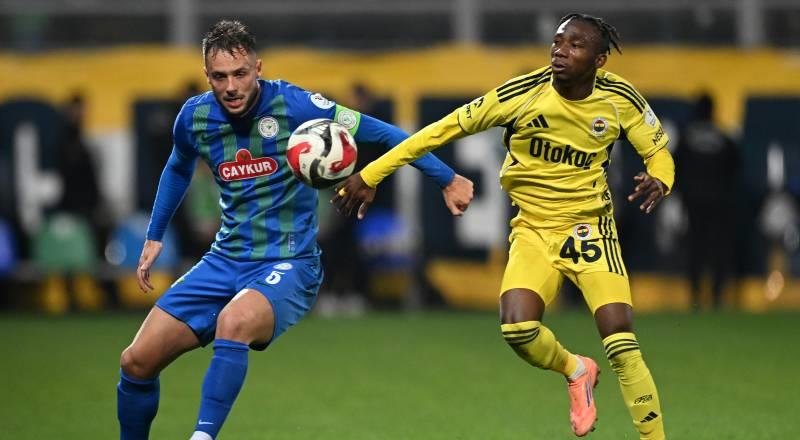 Çaykur Rizespor-Fenerbahçe maçı hangi kanalda, saat kaçta? Çaykur Rizespor-Fenerbahçe maç kadrosu