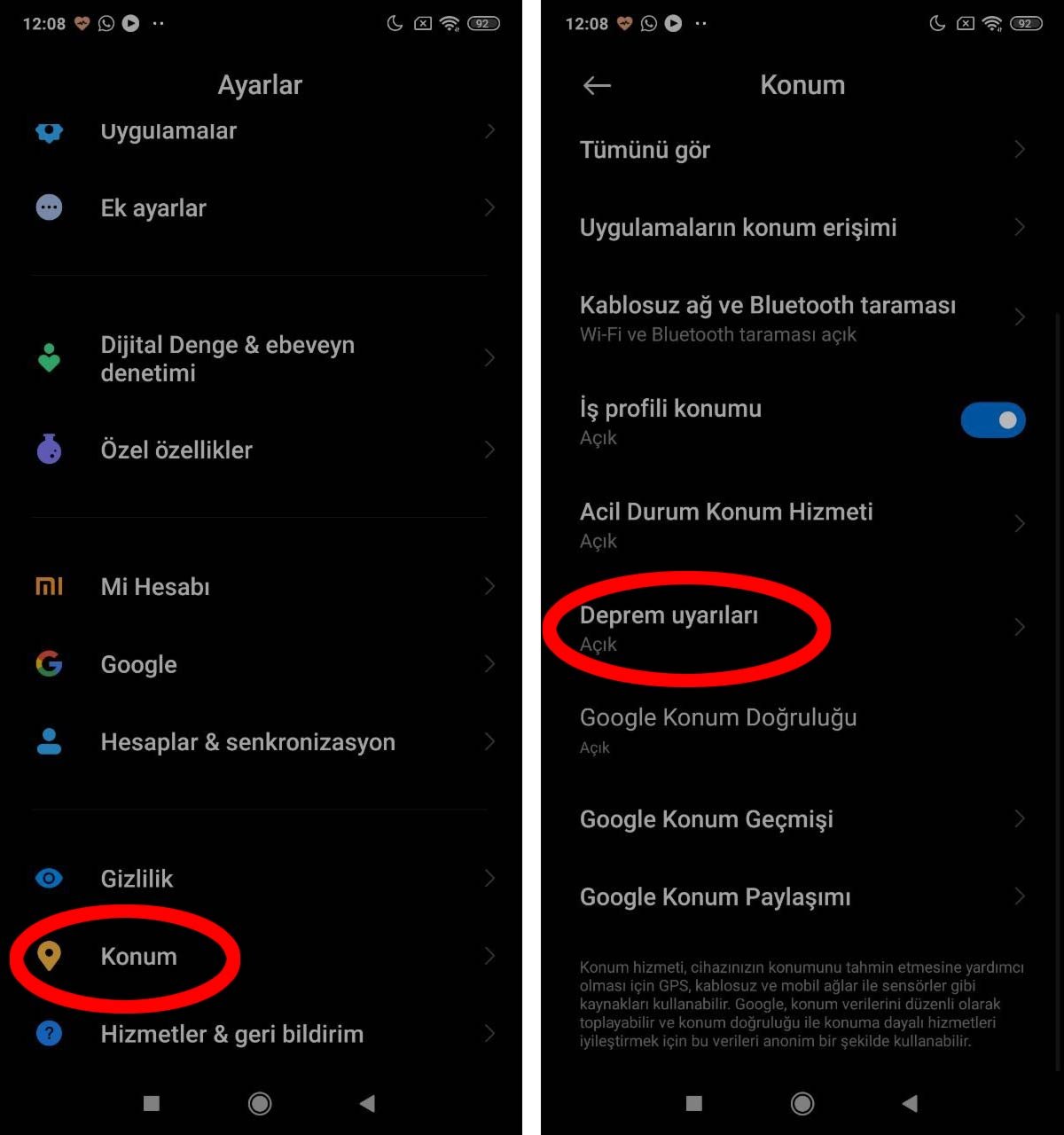 Deprem bildirimi nasıl açılır? Android ve iPhone deprem uyarı sistemi aktif etme