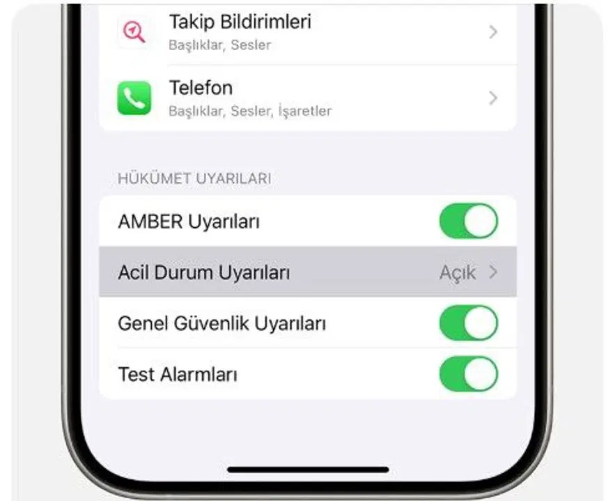 Deprem bildirimi nasıl açılır? Android ve iPhone deprem uyarı sistemi aktif etme