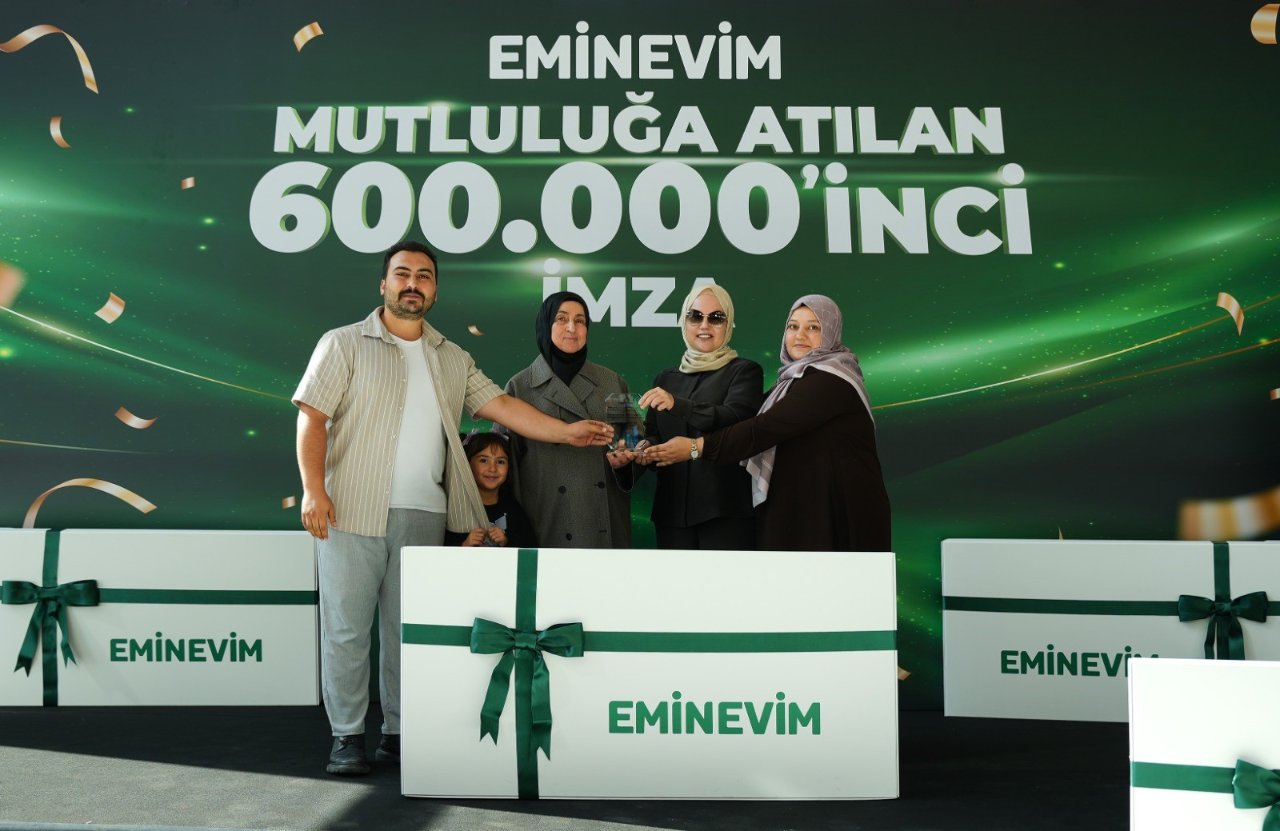 Eminevimden yeni rekor! 600 bininci teslimat gerçekleşti
