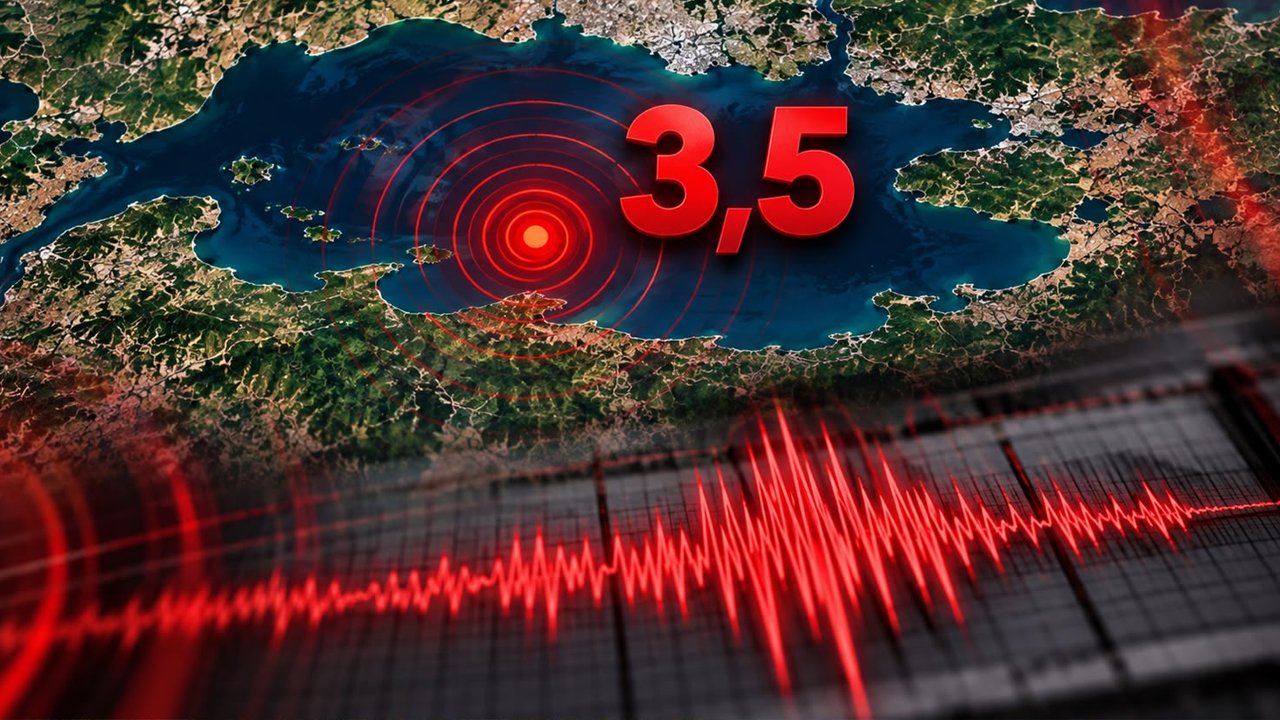 MARMARA DENİZİ'NDE DEPREM