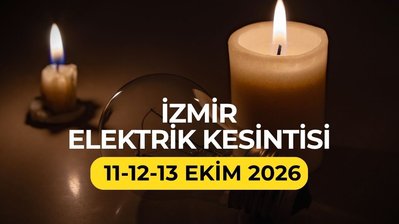 İzmir elektrik kesintisi 11-12-13 Ekim! GDZ planlı kesinti programı