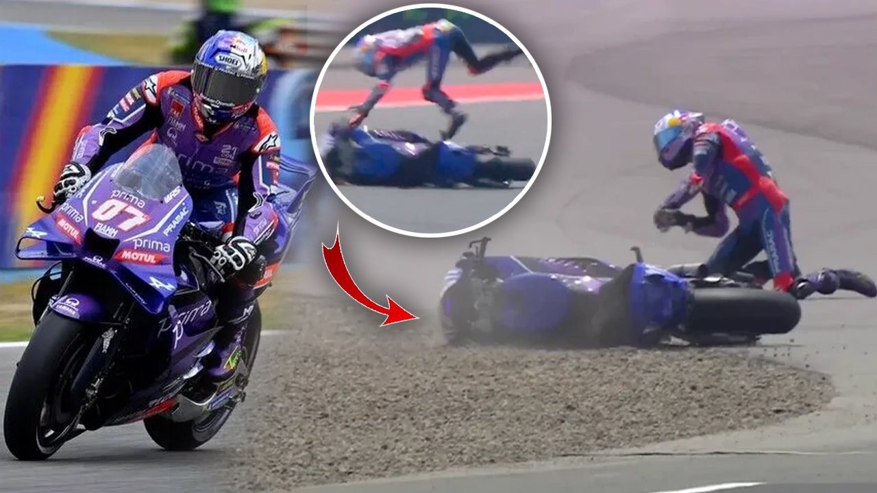 Toprak Razgatlıoğlu'ndan MotoGP’de korkutan kaza: Çıkan omzunu kendi yerine oturttu