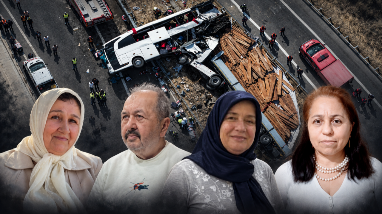 Otobüs faciasında hayatını kaybeden 11 kişiye veda