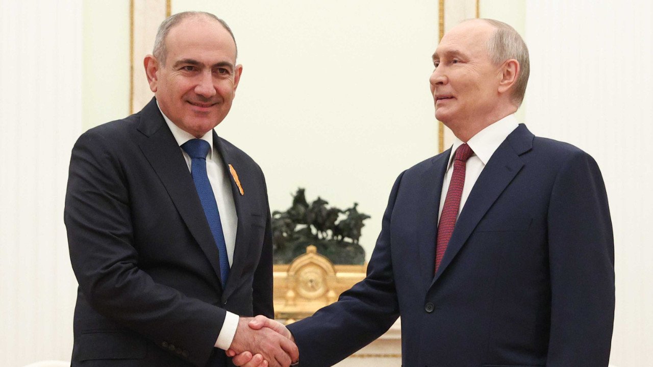 Paşinyan'dan Putin'e özel mesaj! 