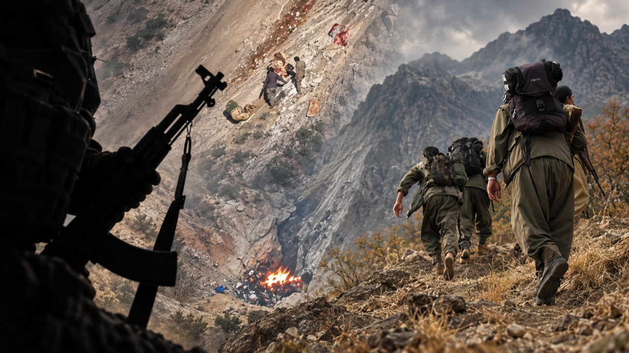 PKK, Metina'da 4 kampı boşalttı