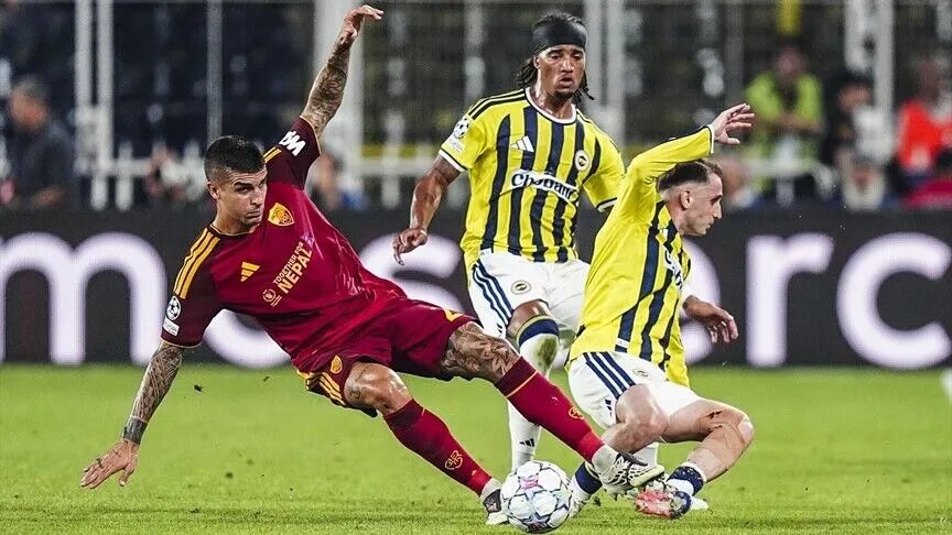 Fenerbahçe, Şampiyonlar Ligi'nin ilk haftasında konuk ettiği Roma ile 1-1 berabere kaldı.