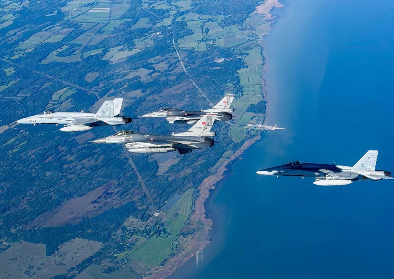 Türk F-16'ları için NATO'dan açıklama! Estonya teşekkür etti