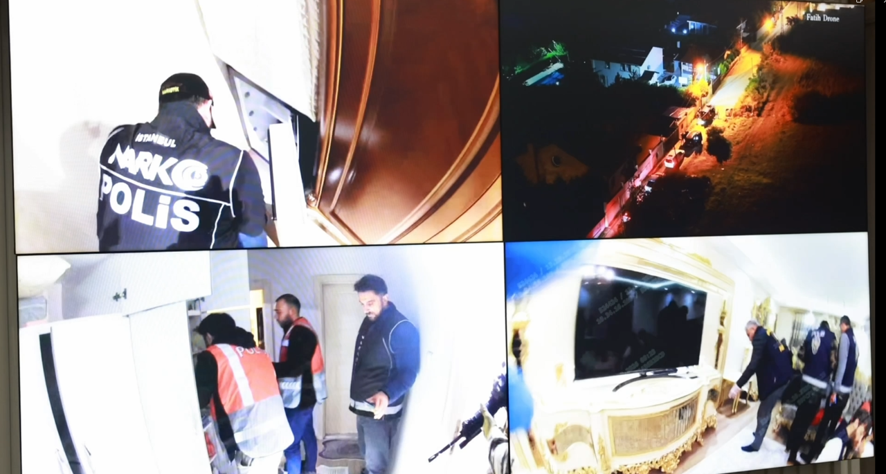13 ilde uluslararası uyuşturucu şebekesine darbe! 10 ton uyuşturucu bağlantısı, 7,6 milyar TL'lik el koyma