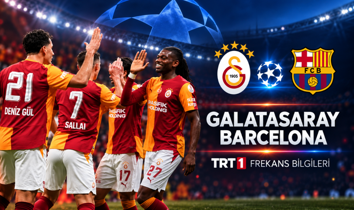 Galatasaray Barcelona şifresiz canlı yayın frekans bilgileri! Galatasaray maçı hangi kanalda, ne zaman?