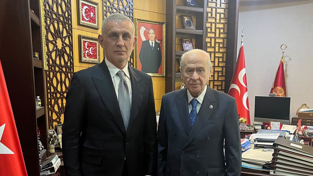 Hacıosmanoğlu'ndan Bahçeli'ye ziyaret