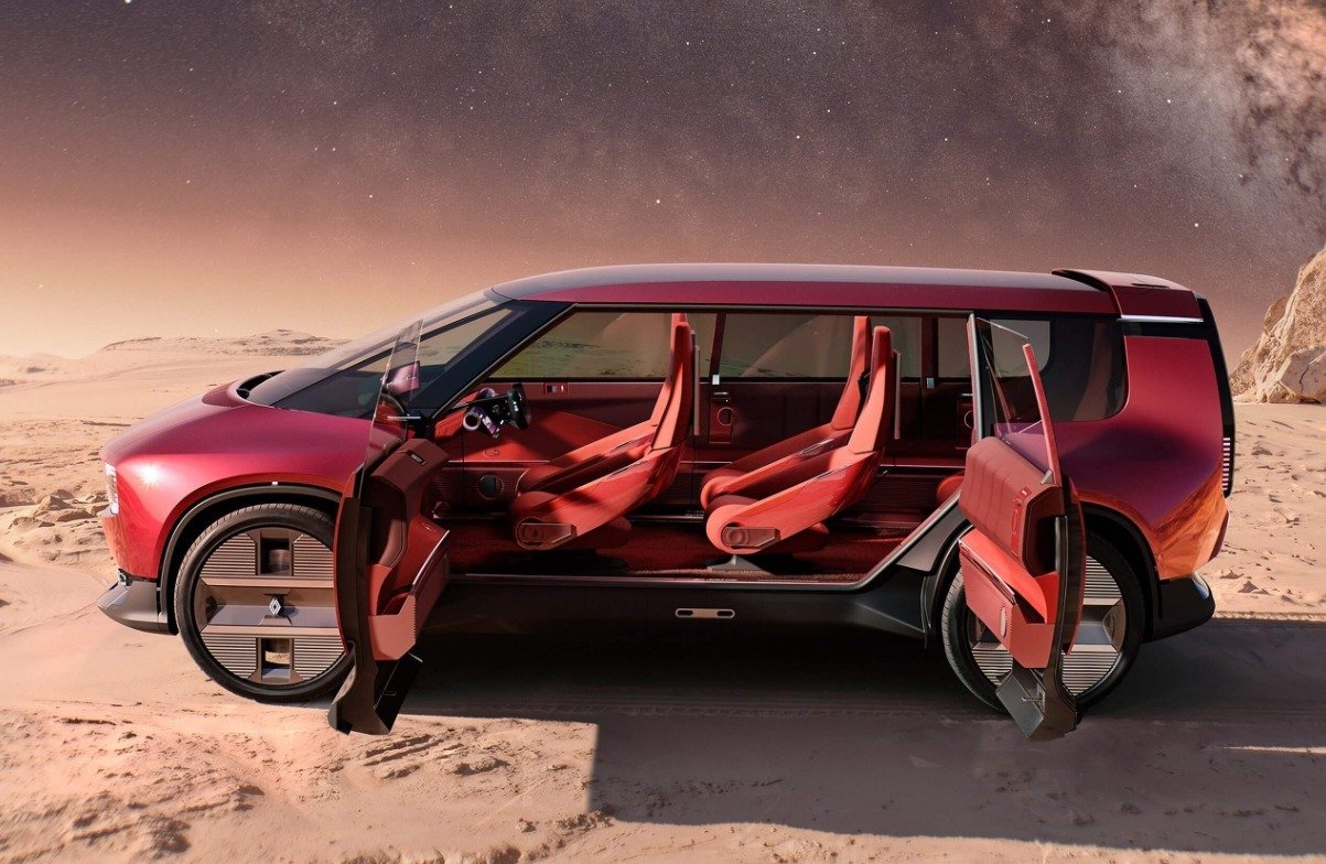 Renault E-Space Concept tanıtıldı: 113 cm ekran Scenic ve Rafale’ye de geliyor