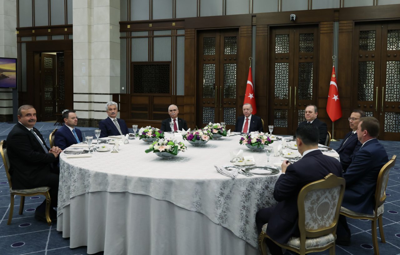 Cumhurbaşkanı Erdoğan, Yüksek Mahkeme Başkanlarını kabul etti