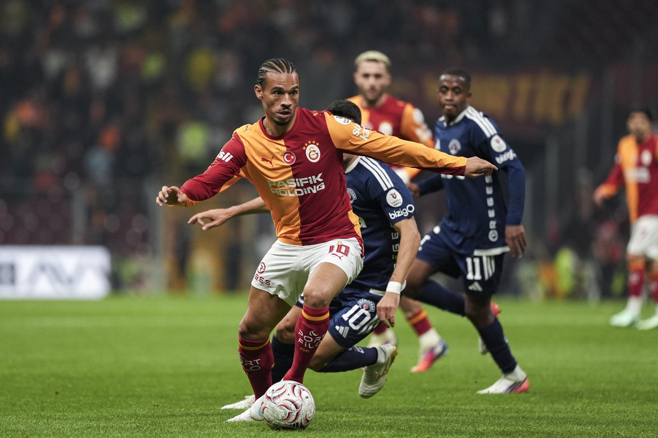 Galatasaray'da bu sezon 9 maça çıkan Leroy Sane, henüz skor katkısı sağlayamadı.