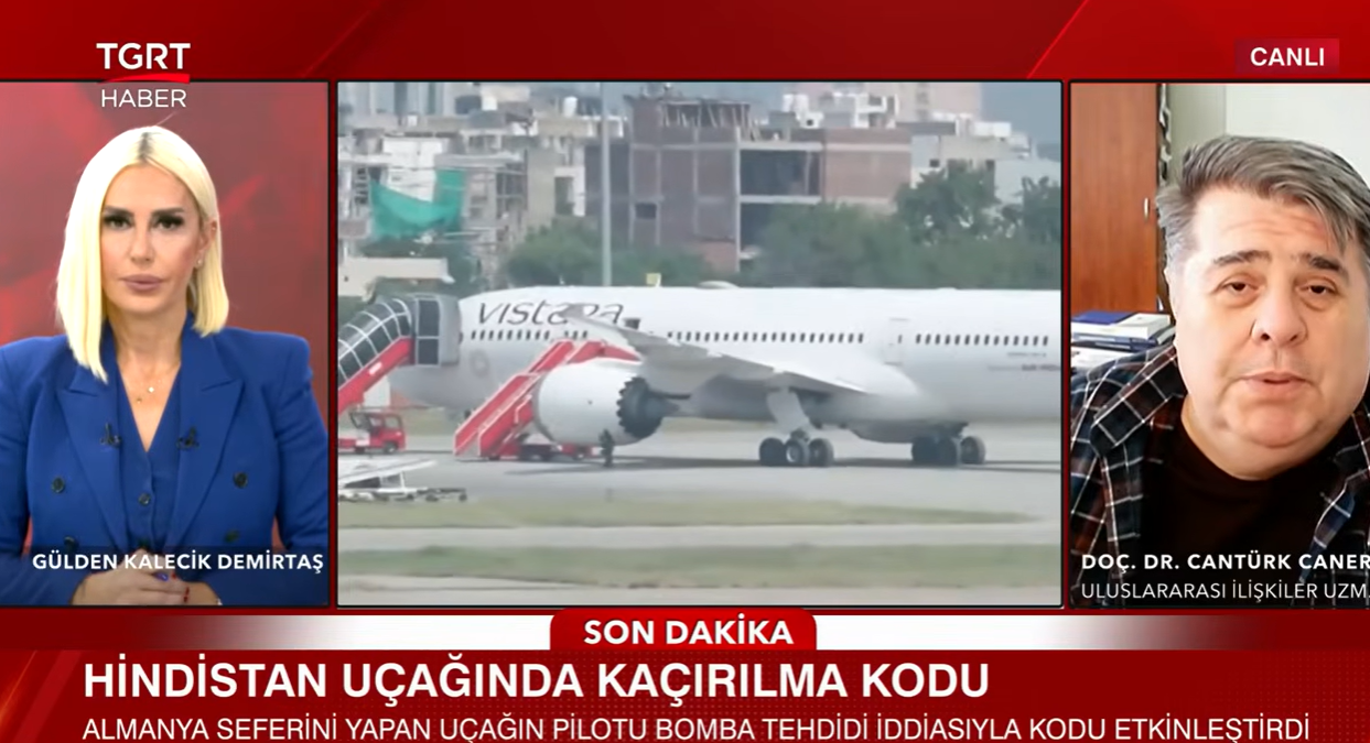 Hindistan uçağında pilottan kaçırılma kodu! Air India acil iniş yaptı: Bomba ihbarı iddiasına soruşturma