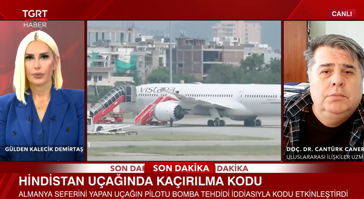 Hindistan uçağında pilottan kaçırılma kodu! Air India acil iniş yaptı: Bomba ihbarı iddiasına soruşturma