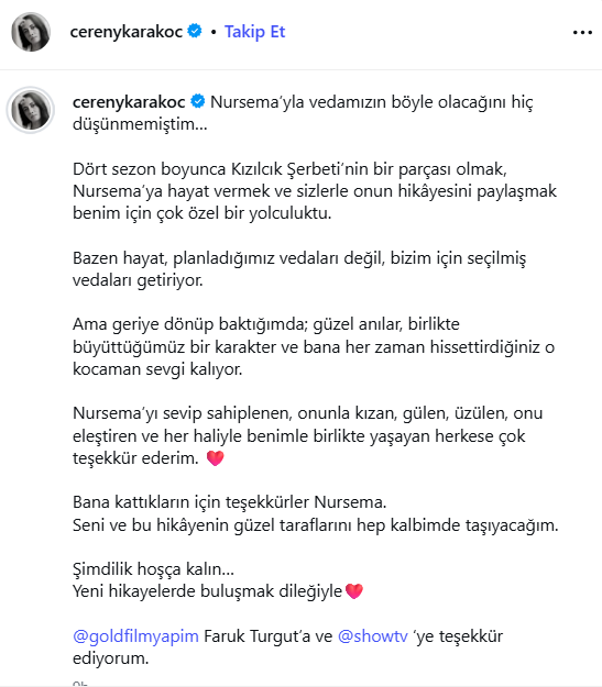 Kızılcık Şerbetinde Nursema sürprizi! Nursema geri mi dönüyor?