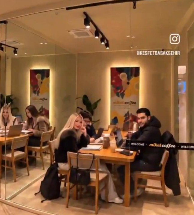 Mikel Coffee Başakşehir şubesinin reklamına tepki yağıyor! Firmadan açıklama geldi